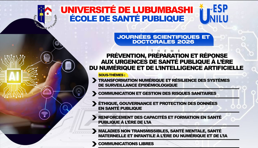 JOURNÉES SCIENTIFIQUES ET DOCTORALES 2026